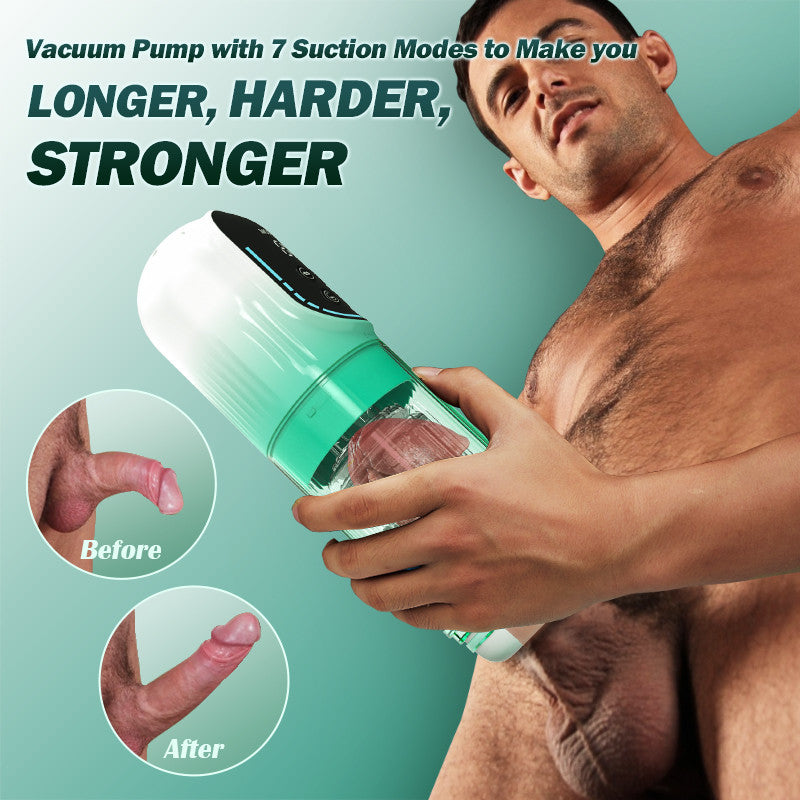 Heaven - 5 in 1 Function Automatic Male Stroker & Suction Penis Pump Masturbation Cup