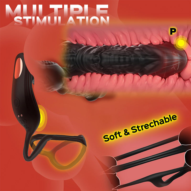 Leonidas – Upgrade Fast Thrusting 6-in-1 Prostate Massager with Remote Control and APP Anal Toys
