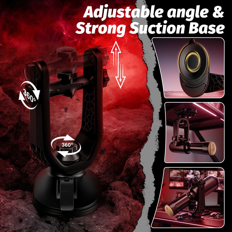 ThrustMax - Hands Free Use Cupsland Fully Automatic Masturbation Cup (with stand) Dildos