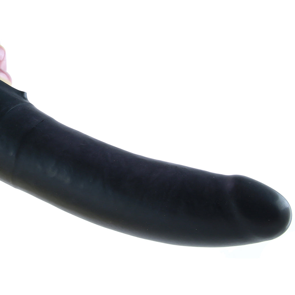 Accommodator Chin Strap-On Dildo in Black Dildo Sex Toys > Strap-On and Harnesses