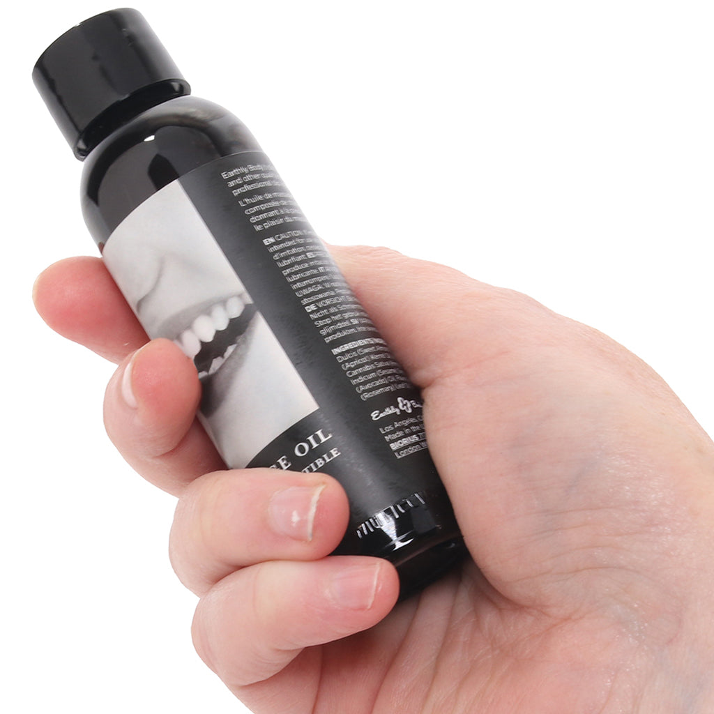 Edible Massage Oil 2oz/60ml in Pineapple Sensual Love > Massage