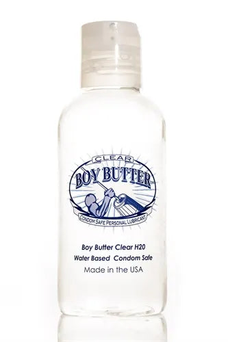 Boy Butter Clear H2O – Water-Based Personal Lubricant 4 Oz