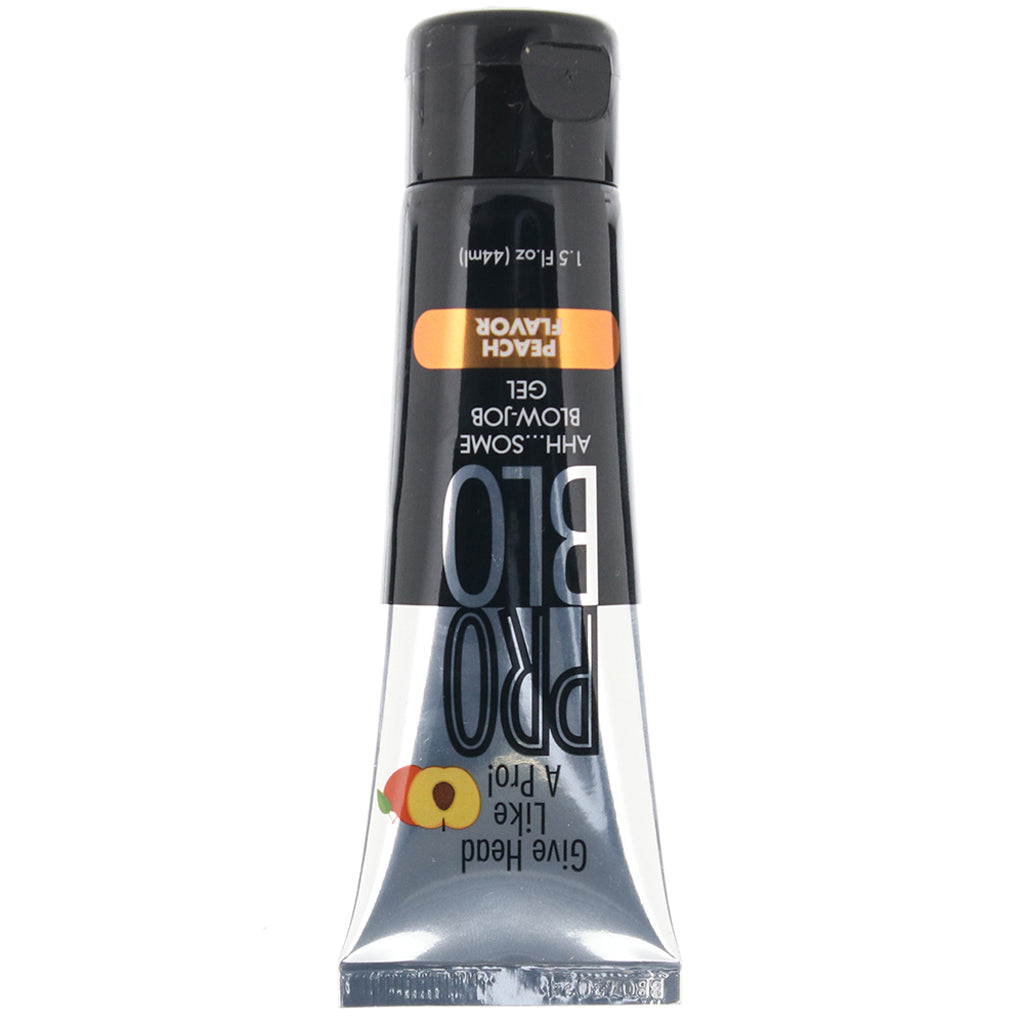 Pro Blo Flavored Oral Gel 1.5oz/44ml in Peach Lubes and Lotions > Sexual Stimulants