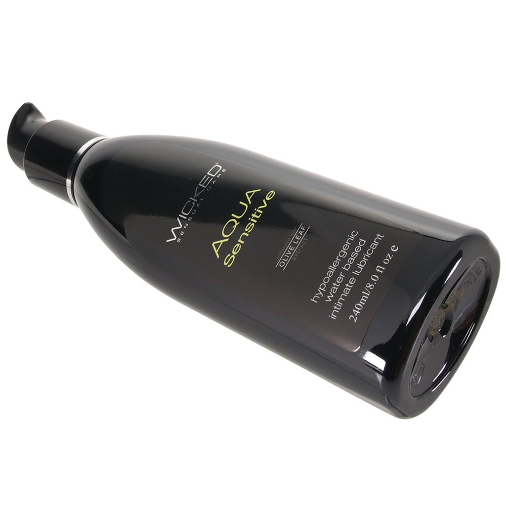 Aqua Sensitive Hypoallergenic Lube 8oz/240ml Lubes and Lotions > Water Based Sex Lubes