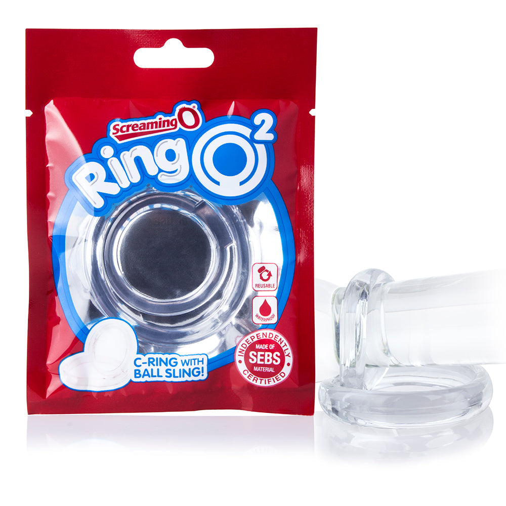 RingO 2 Dual Cock Ring – Penis Ring for Shaft and Testicles Isolation