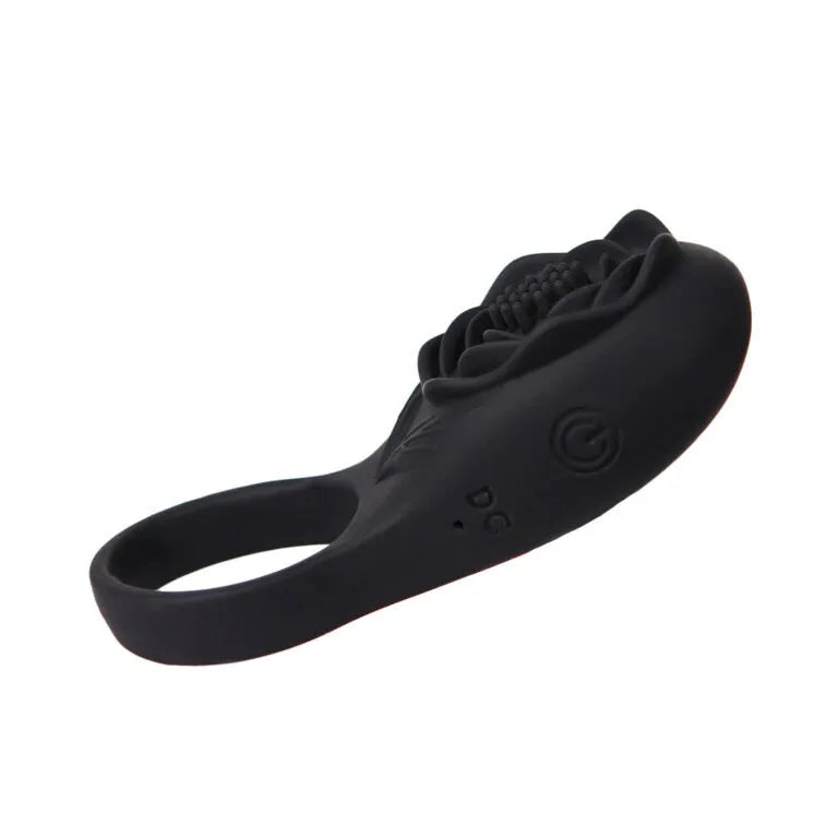 Camtoyz Doku (Black) – Vibrating Penis Ring with App Control