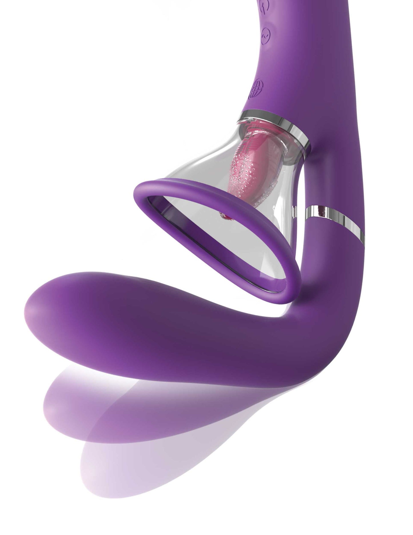 Her Ultimate Pleasure Pro Purple Clitoral and G-Spot Vibrator