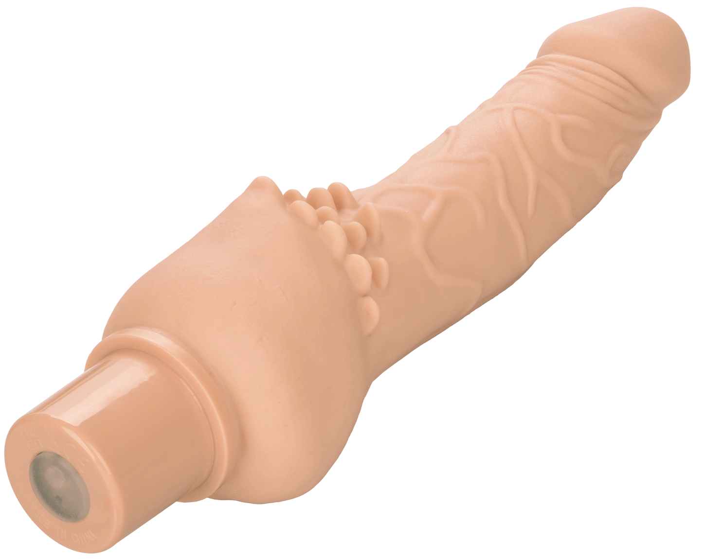 Power Stud Cliterrific Extra Large Vibrator - Ivory