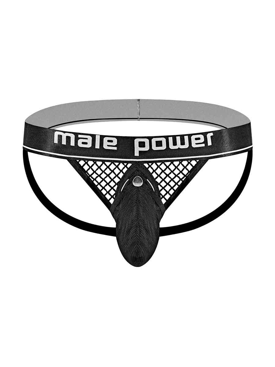 Cock Pit Net Cock Ring Jock (Black) – Breathable Ring Jock
