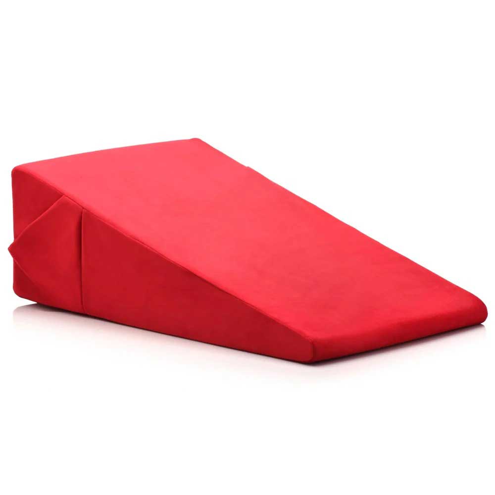 Love Large Wedge Pillow (Red) – Velvet Soft Adult Intimacy Play Pillow