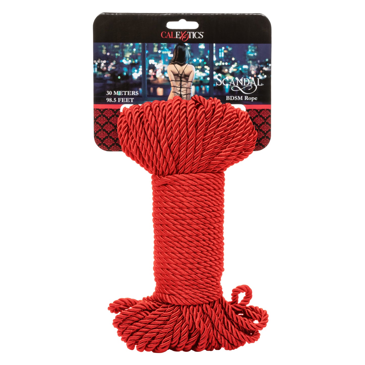 Scandal Red Rope (30 Meters) – Shibari Bondage Rope