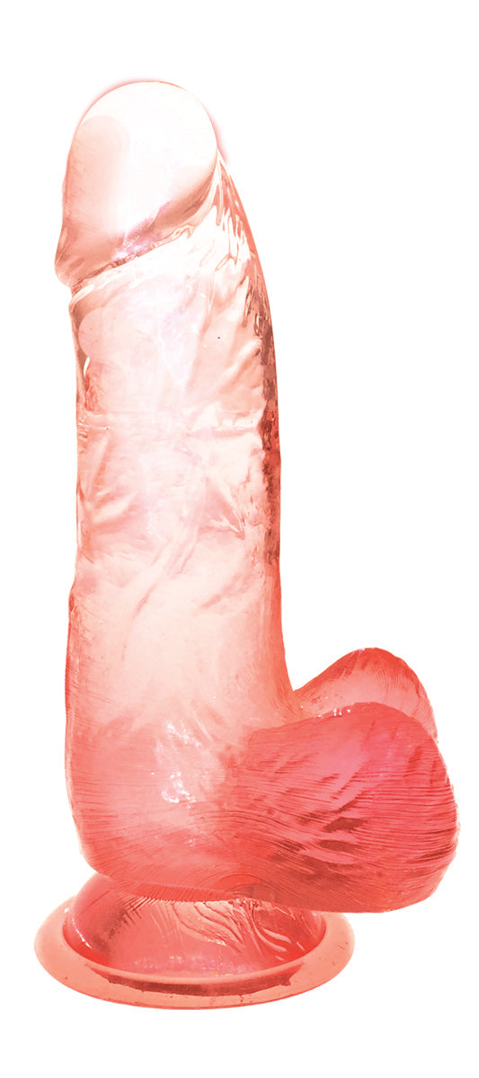 Shades 6 Inch Coral Jelly Dong – Vibrant 15.2 cm Dildo