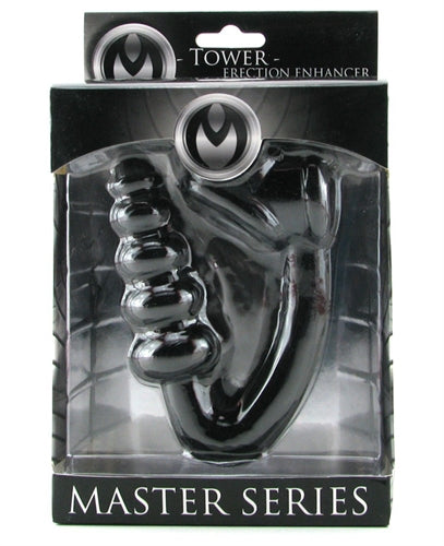 Master Series The Tower – Cock Ring Erection Enhancer and Butt Plug