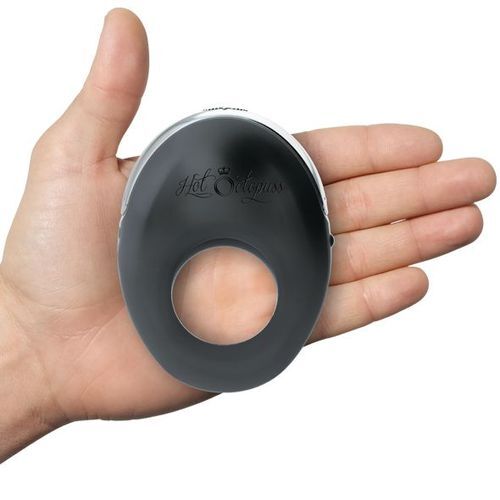 Hot Octopuss Atom (Black) – Rechargeable Vibrating Cock Ring