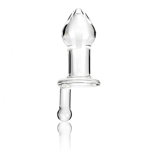 Glas 5 Inch Juicer – Handmade Fracture-Resistant Hypoallergenic Glass Dildo