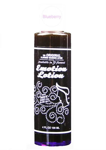 Emotion Lotion – Water-Based Warming Flavored Lotion 4 Fl Oz