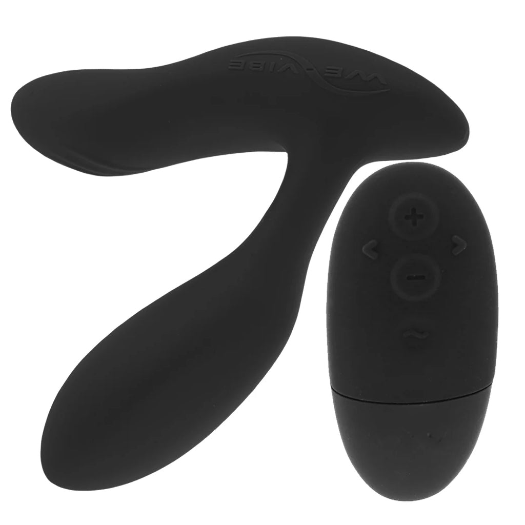 We-Vibe Vector + Prostate Massager in Charcoal Anal Sex Toys > Prostate Massagers