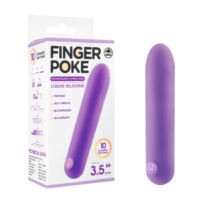 High-Quality Rechargeable 3.5 Inch Silicone Stimulator
