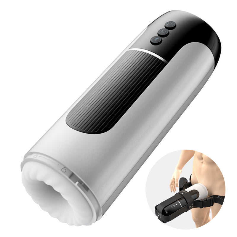 Saith - Wearable Thrusting Heating Masturbator Masturbation Cup