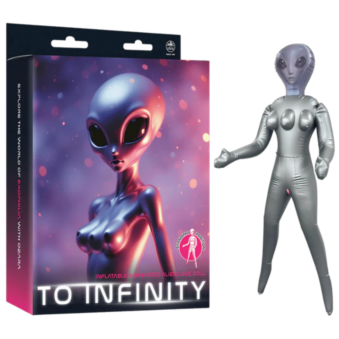 Ozara Inflatable 3-Breasted Alien Love Doll (153 cm) – Standing Position Love Doll