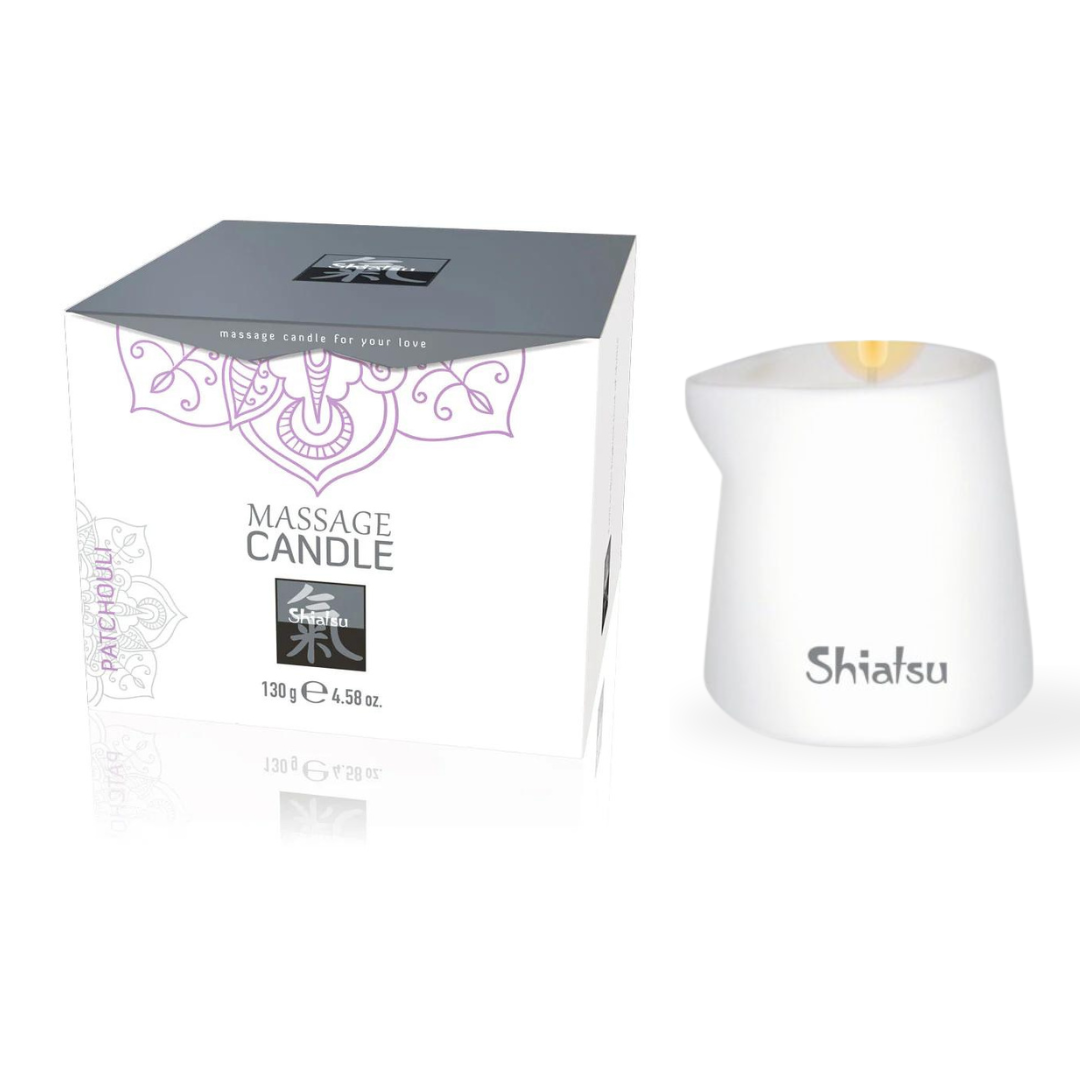 Shiatsu Massage Candle with Patchouli Scent
