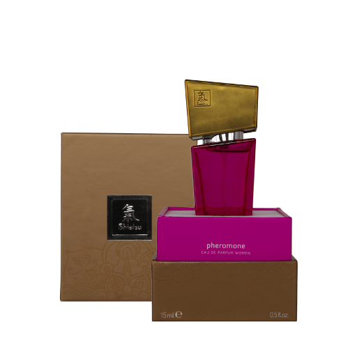 Shiatsu Pheromone Fragrance for Women Pink 15ml