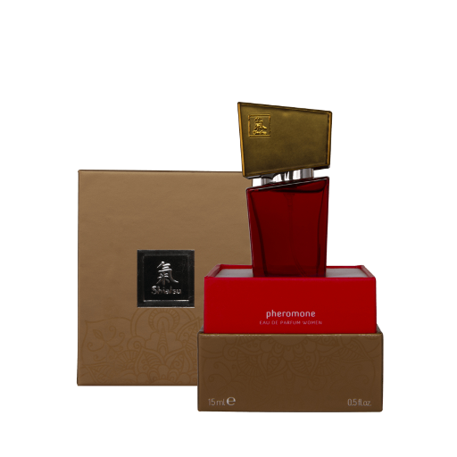 Shiatsu Pheromone Fragrance for Women Red 15ml