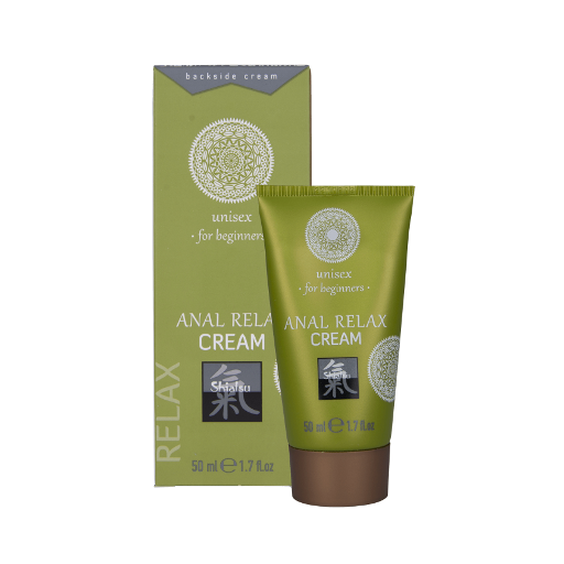 Shiatsu Anal Relax Cream 50ml – Beginner-Friendly Anal Lubricant