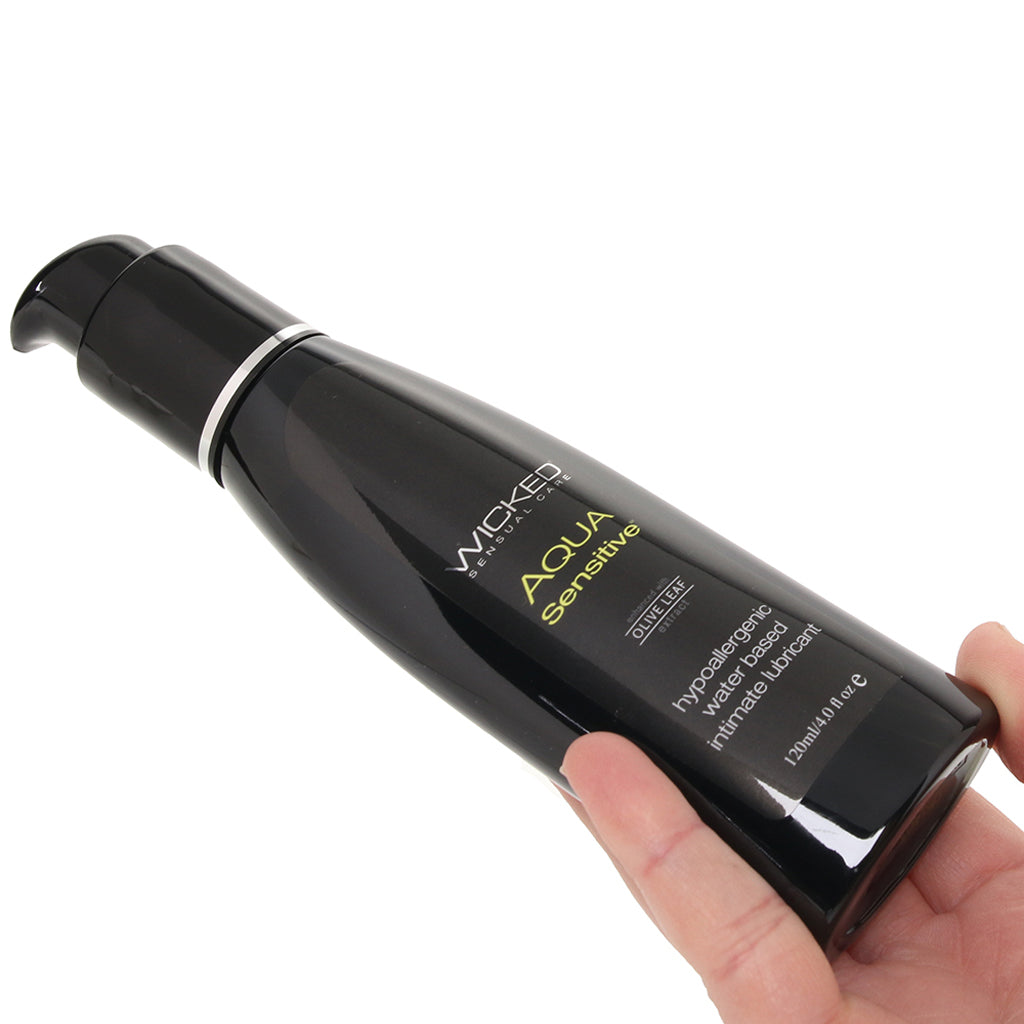 Aqua Sensitive Hypoallergenic Lube 4oz/120ml Lubes and Lotions > Water Based Sex Lubes