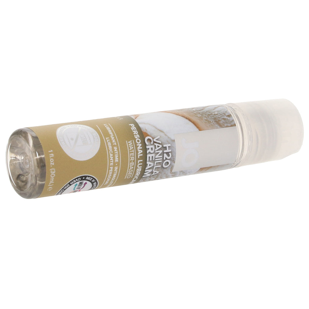 H2O Flavored Lube 1oz/30ml in Vanilla Cream Lubes and Lotions > Flavored Sex Lubes