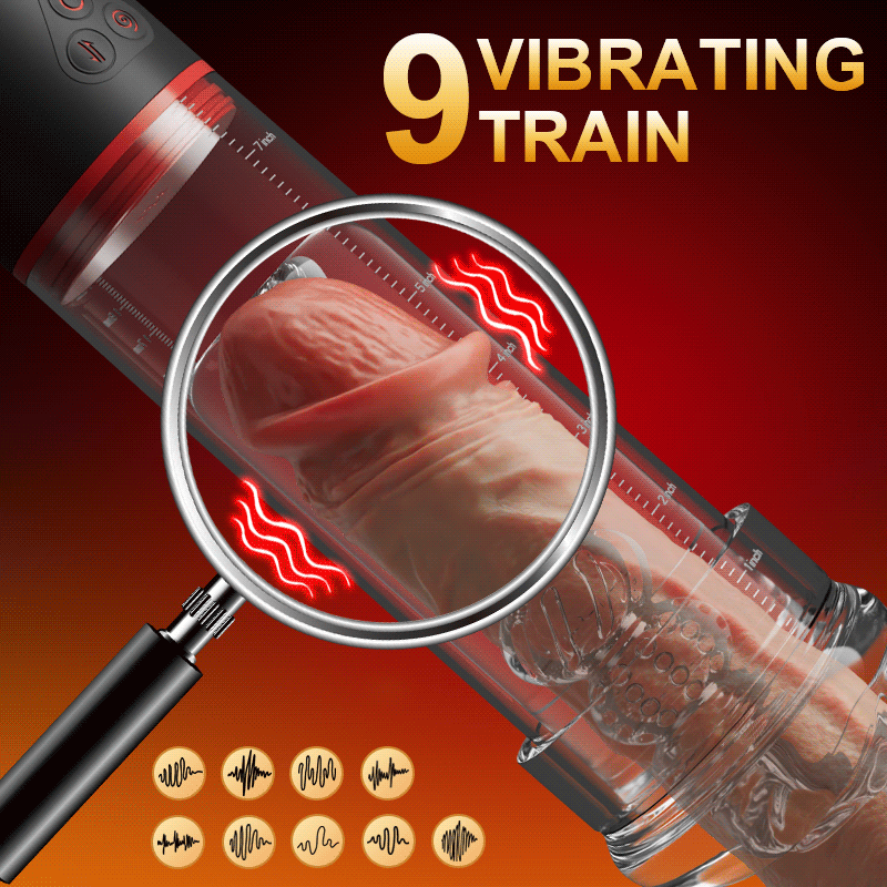 S-HANDE - Sucking Vibrating Penis Pump Penis Pumps