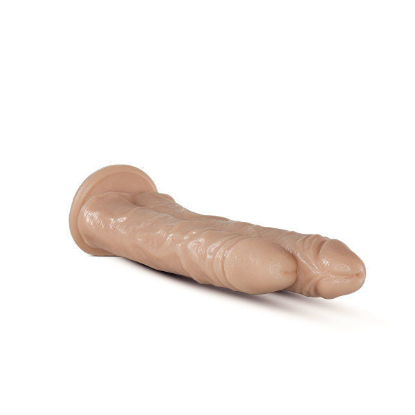 Dr. Skin Double Trouble (Vanilla) – Realistic 9.5" Double Shaft Dildo