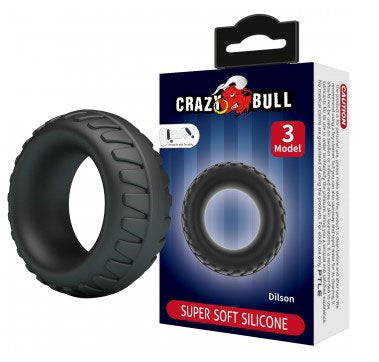 Dilson Super Soft Silicone Cockring – High-Quality Flexible Silicone Cockring