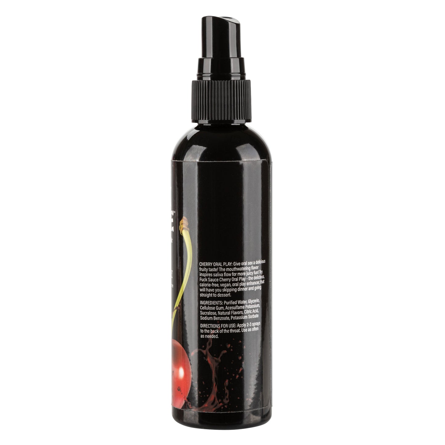 Fuck Sauce Cherry Oral Play Water-Based Edible Spray 4 fl oz