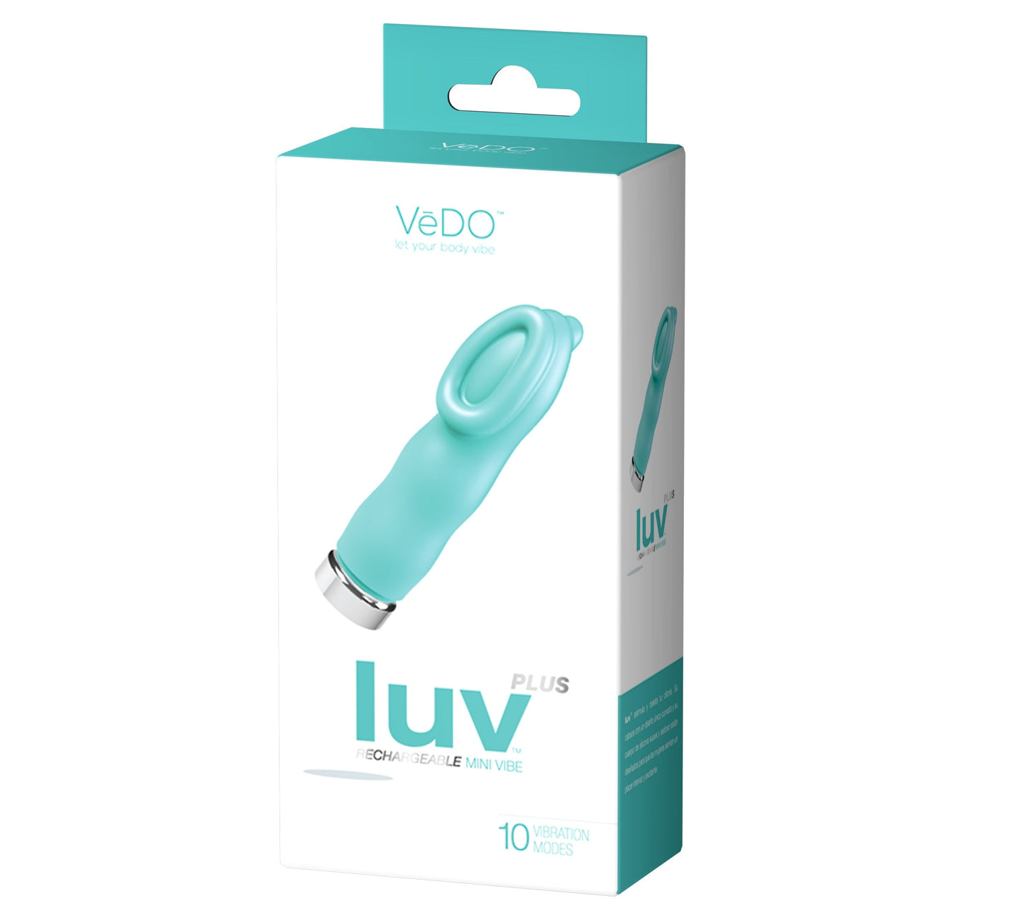 Luv Plus Mini Vibe Turquoise with 10 Modes