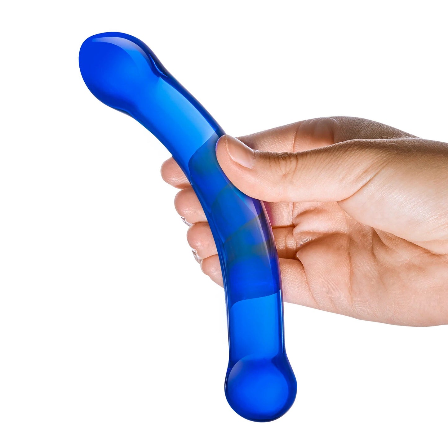 Glas 6 Inch Curved G Spot Dildo