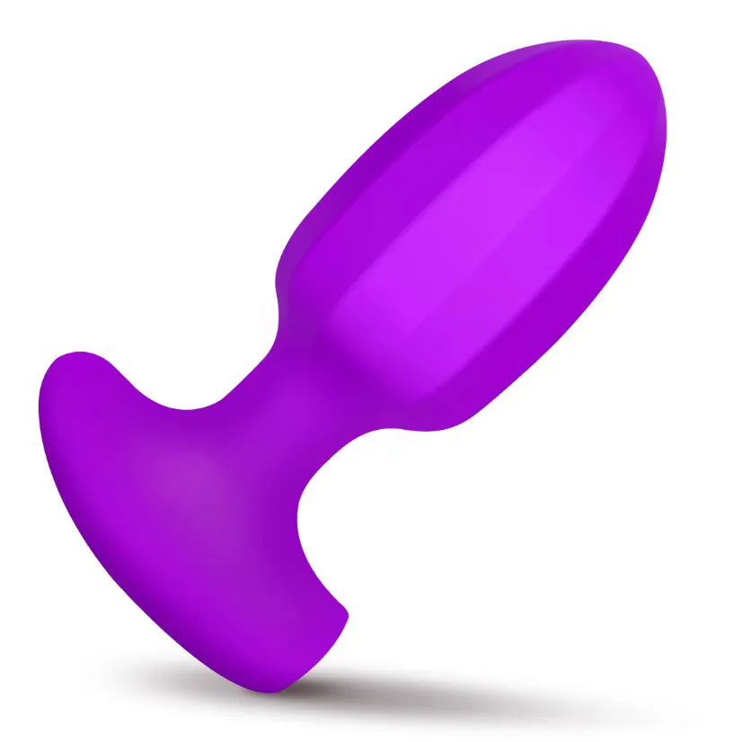 Bang! Ribbed Vibrating Silicone Butt Plug – Rechargeable Anal Vibrator