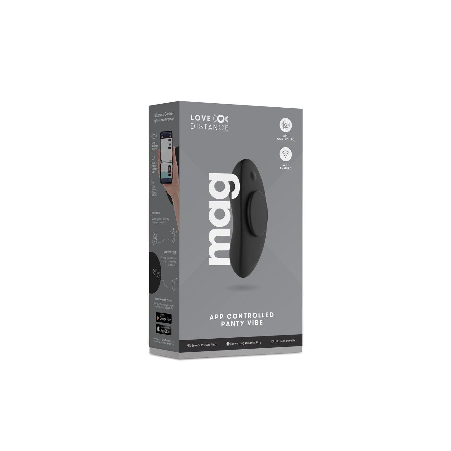 Love Distance Mag Panty Vibrator with App Control