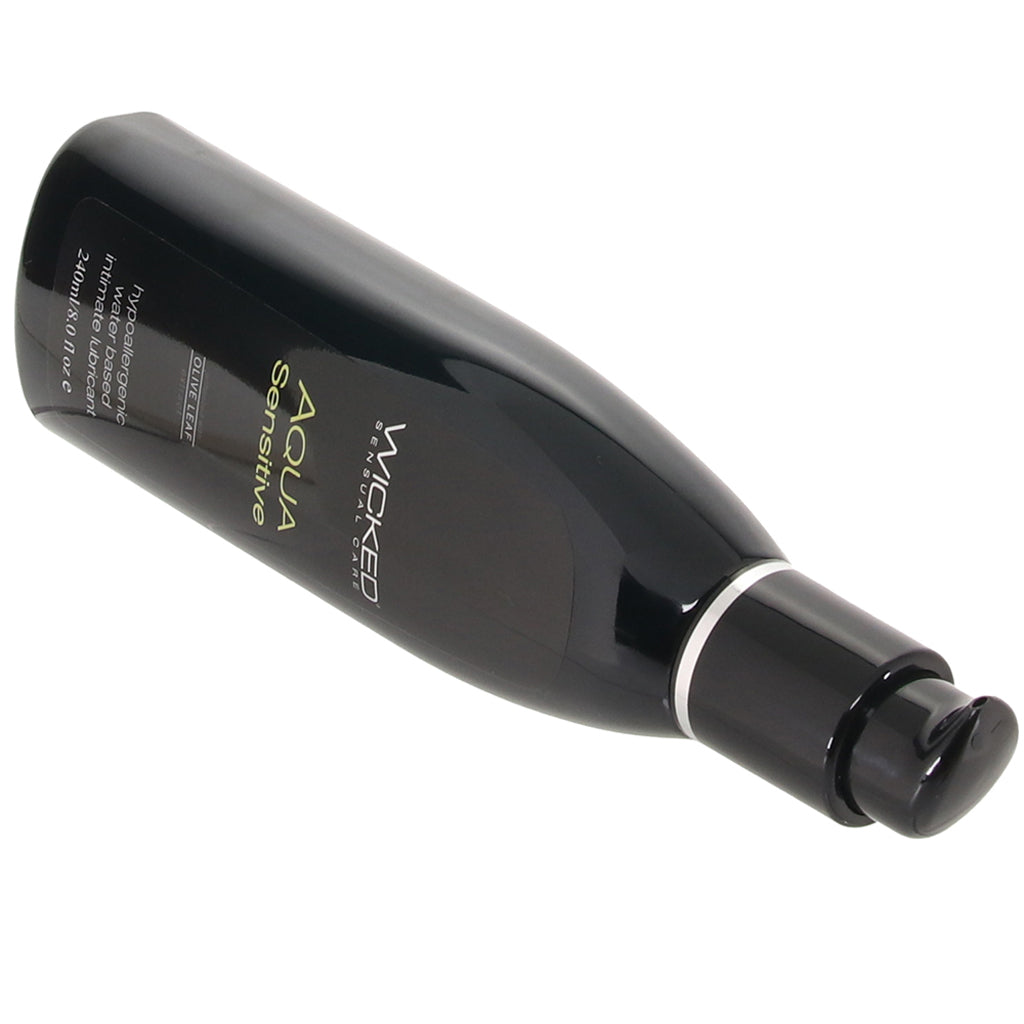 Aqua Sensitive Hypoallergenic Lube 8oz/240ml Lubes and Lotions > Water Based Sex Lubes