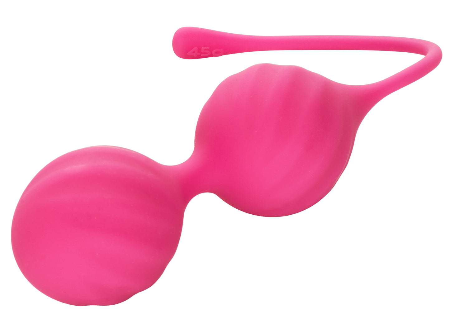Cal Exotics Kegel Training 2-Piece Set Pink Silicone Weights 25g and 45g for Pelvic Floor Strengthening