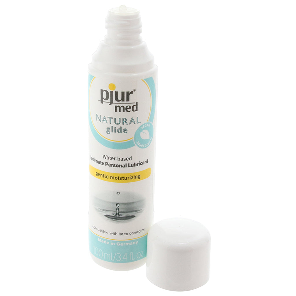 Med Glycerin Free Natural Glide in 3.4oz/100ml Lubes and Lotions > Water Based Sex Lubes