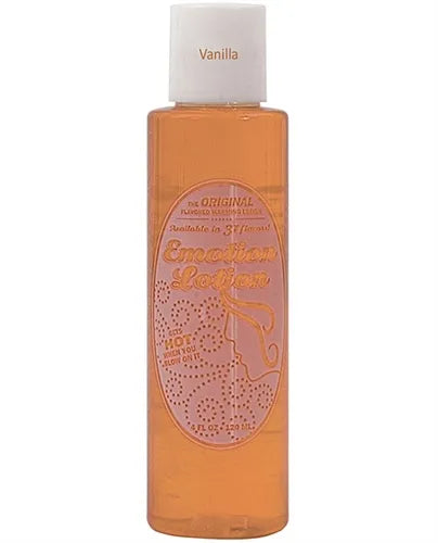 Emotion Lotion – Water-Based Warming Flavored Lotion 4 Fl Oz