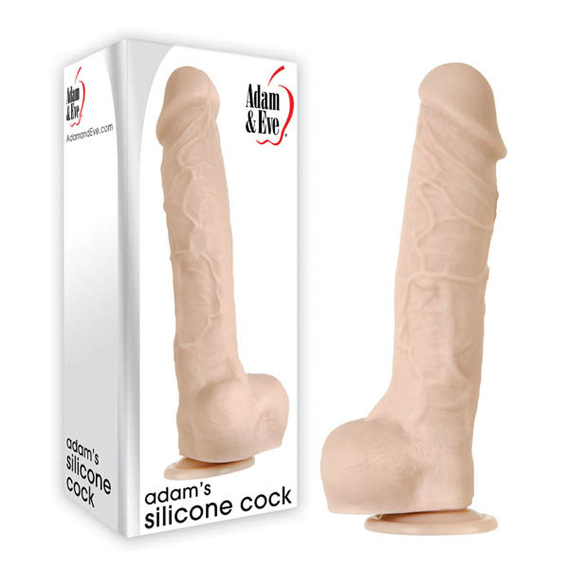 Adam & Eve Adam's True Feel XL – Realistic Silicone 26.7 cm (10.5'') Dong