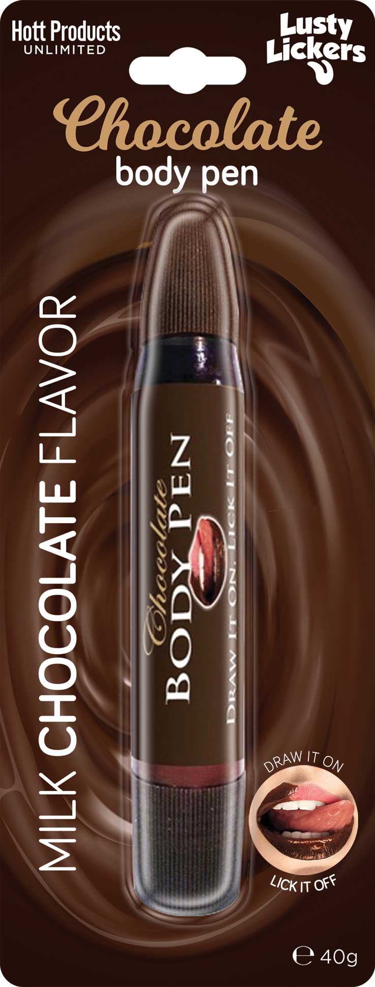 Milk Chocolate Edible Body Pen
