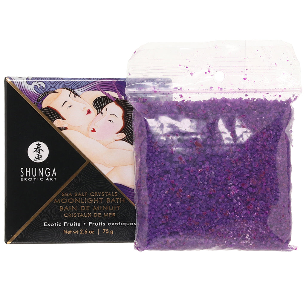 Moonlight Sea Salt Bath Crystals 2.6/75g in Exotic Fruits Sensual Love > Personal Care