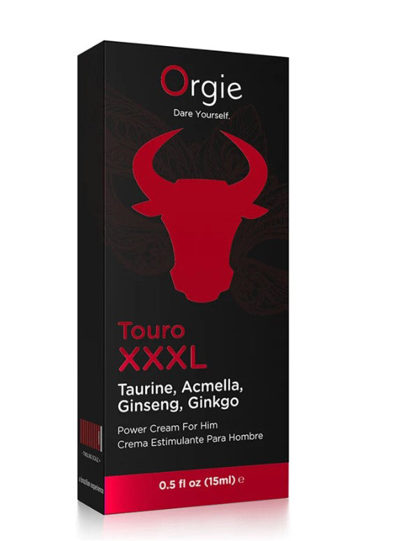 Orgie Touro XXXL Power Cream for Him – 15ml Erection Enhancer Cream