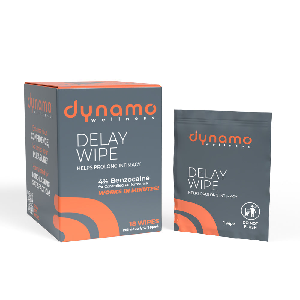 Delay Wipe – Benzocaine Enhanced Desensitizing Wipes