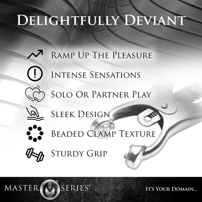 Sterling Monarch Nipple Vice BDSM