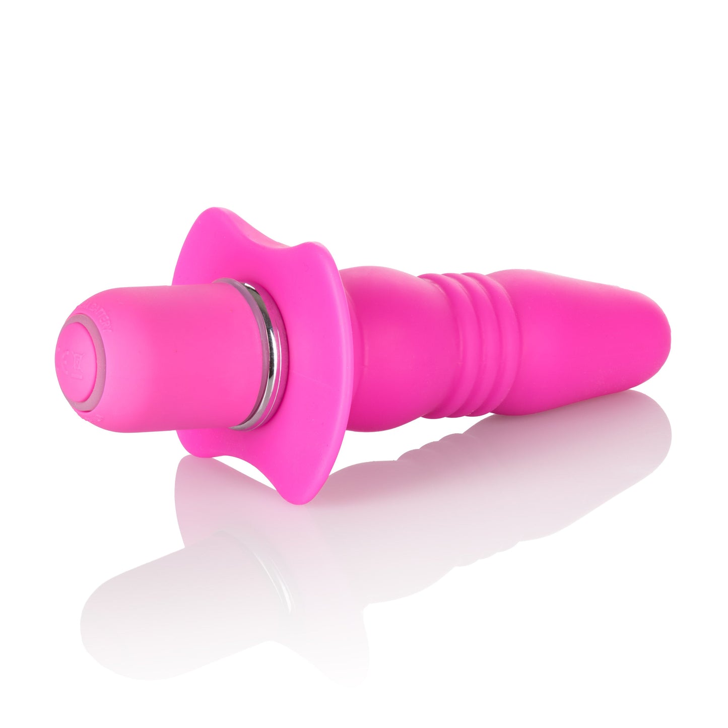 Booty Call Booty Buzz Pink Premium Silicone 3 Inch Vibrating Probe with 10 Pleasure Settings