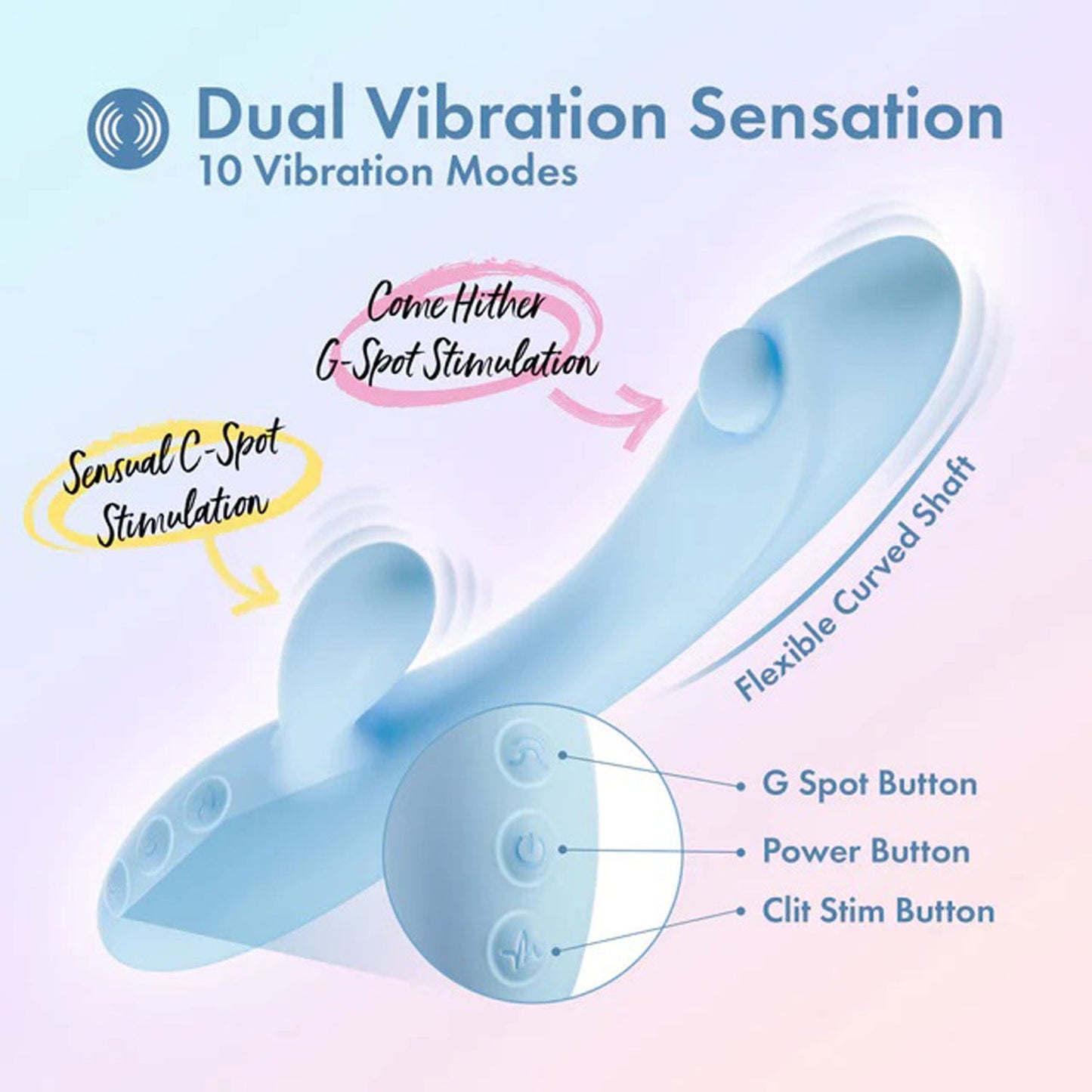 Play With Me Moondust Magic Rabbit Vibrator